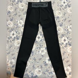 Black Gymshark High Waist Contour Leggings